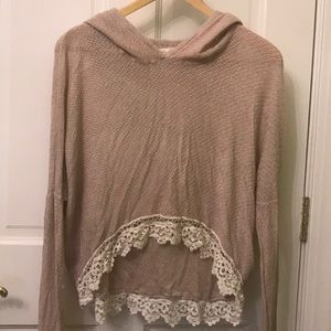 A&F Cropped and Slouchy Sweater